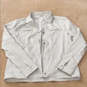 Stone lulu snap jacket